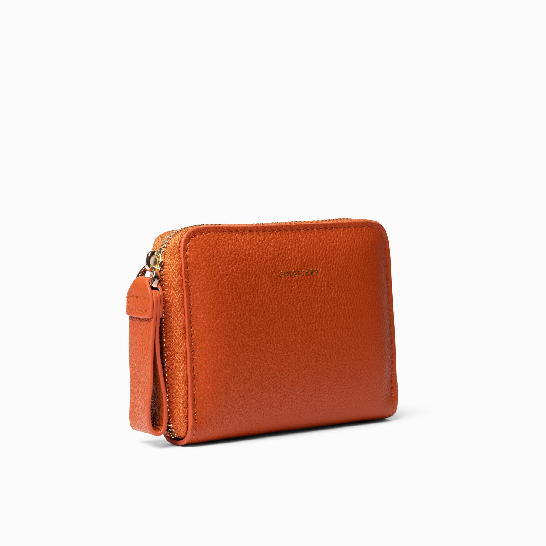 Small Zip Wallet - Orange