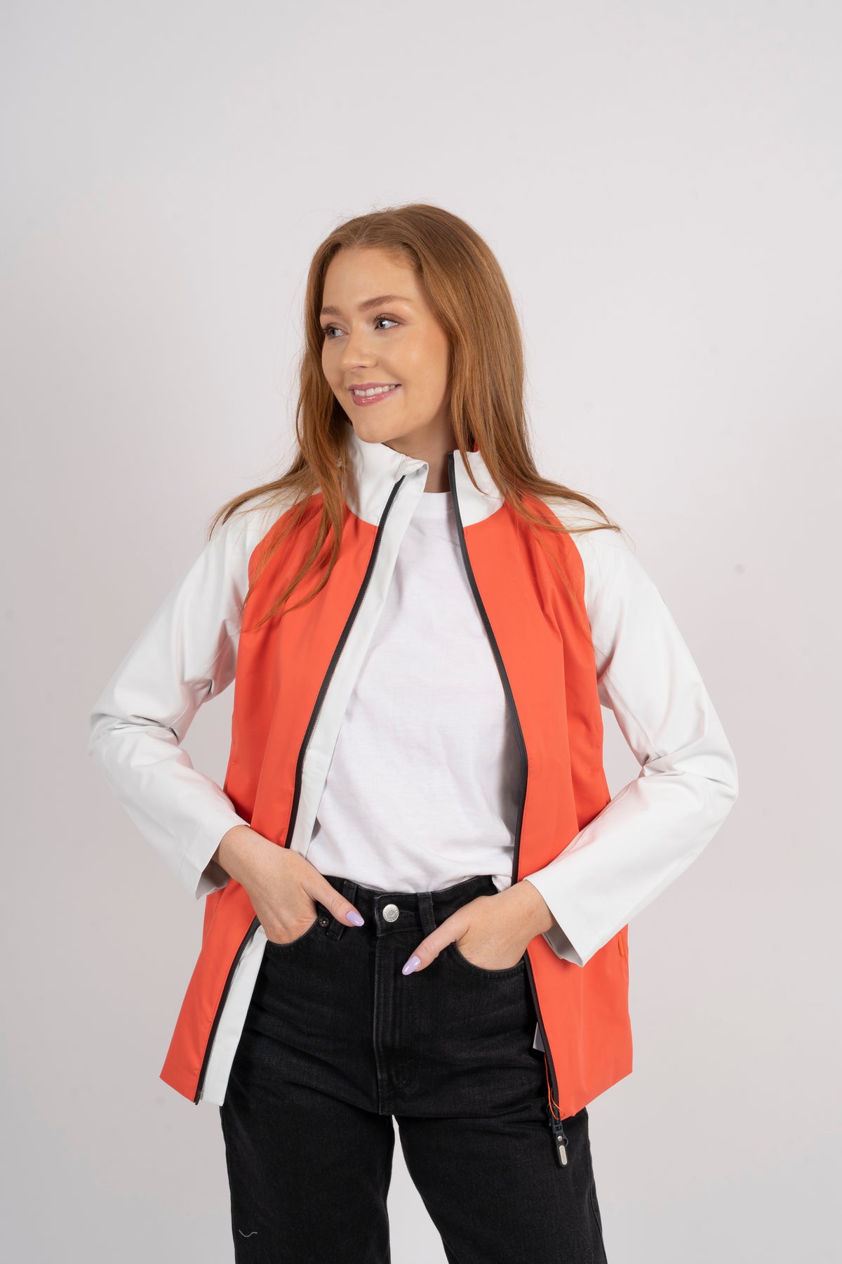The Womens Boat Jacket - Sunset Sky