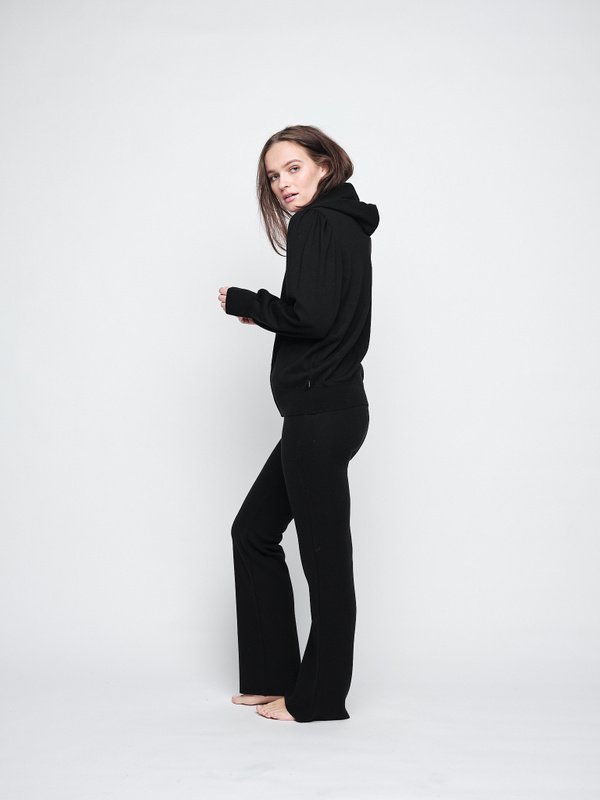 Evi Merino Pants - Svart