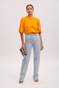 AlphaGZ Tee - Flame Orange Melange