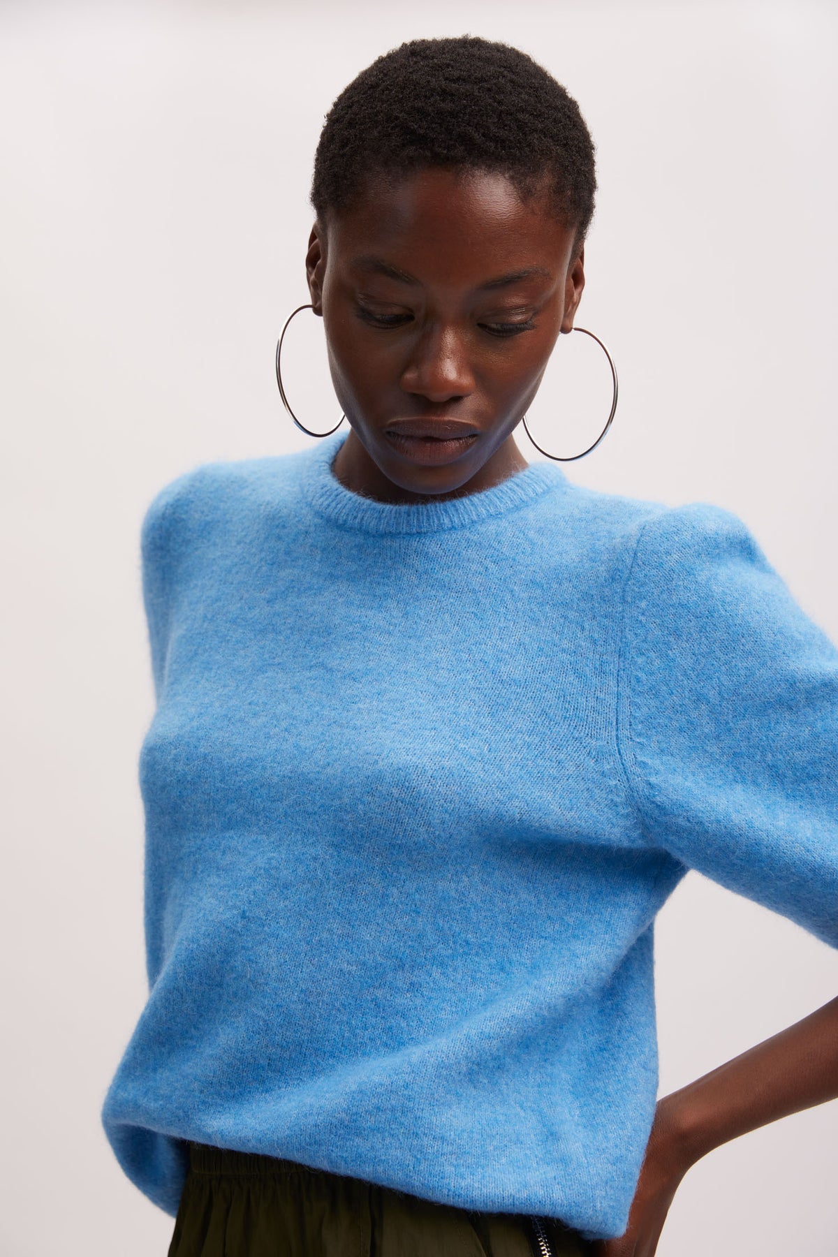 AlphaGZ Tee - Malibu Blue Melange