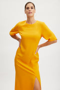 MelbaGZ Long Dress - Flame Orange