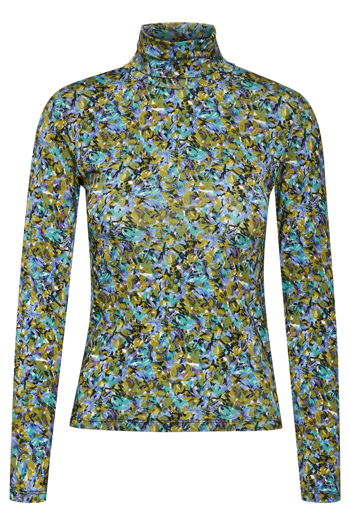 MiliaGZ Rollneck - Green/Blue Brush