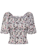 JosyGZ Blouse - Pink Flower Draft