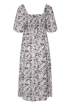 JosyGZ SS Dress - Pink Flower Draft