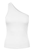 DrewGZ One Shoulder - Bright White