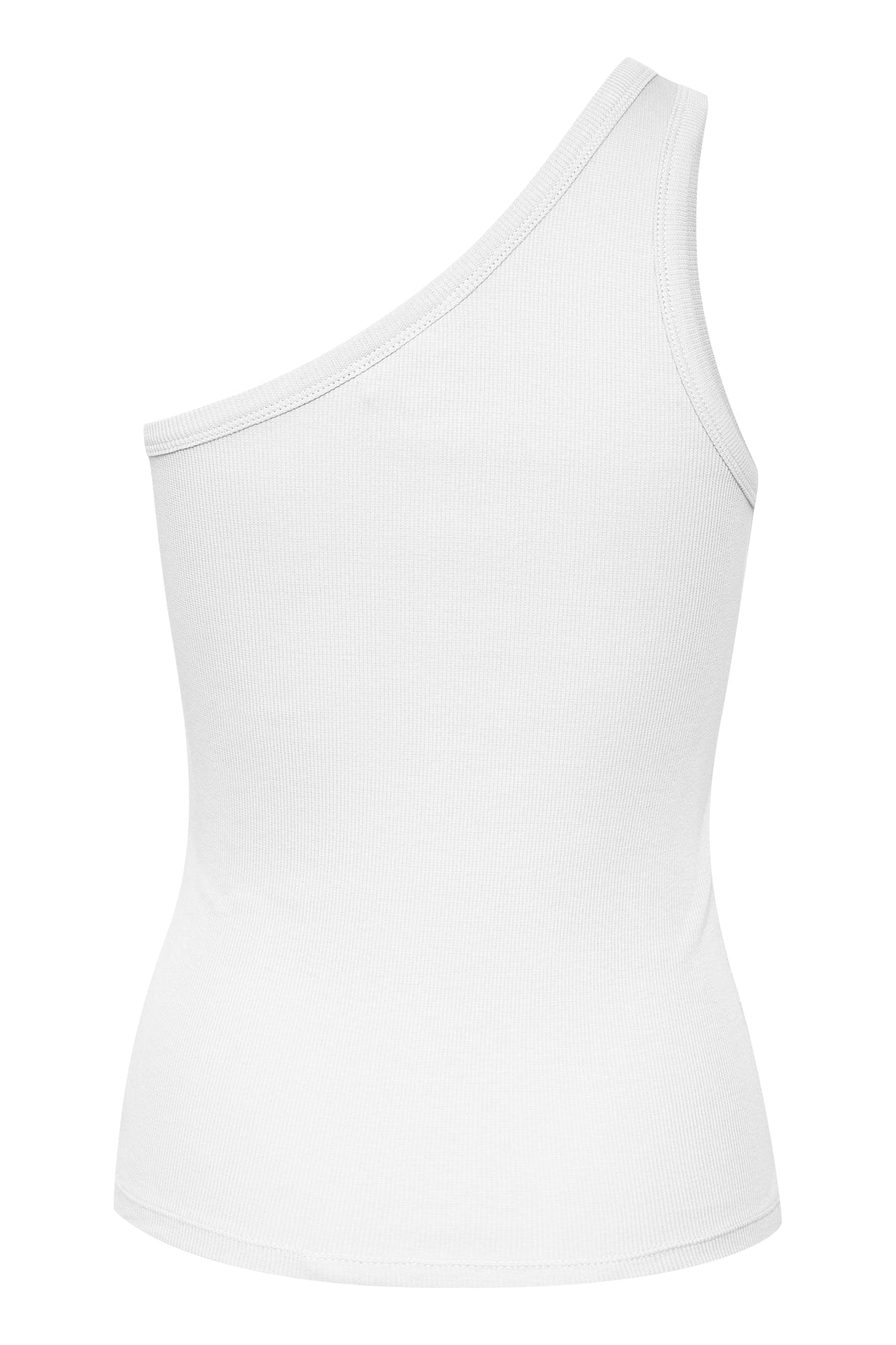 DrewGZ One Shoulder - Bright White