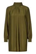 Luellagz Short Dress - Mörk olivgrön