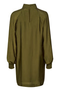 Luellagz Short Dress - Mörk olivgrön