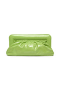 VeldaGZ Midi Patent Clutch - Dark Citron