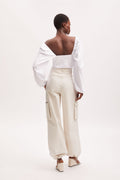 MistGZ Offshoulder - Bright White