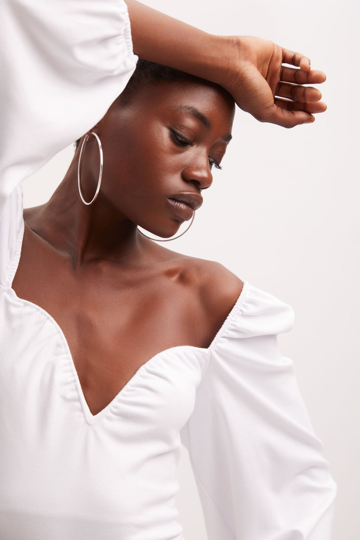 MistGZ Offshoulder - Bright White