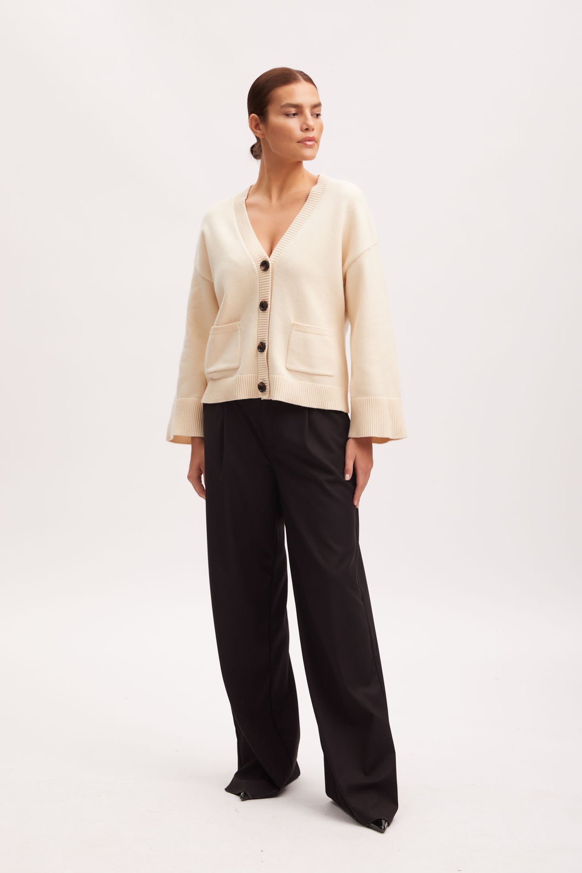 EmblaGZ Cardigan - Egret