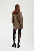 PaulaGZ MW Mini Skirt - Walnut