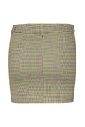 CinnaGZ MW Mini Skirt - Minced Herb Check