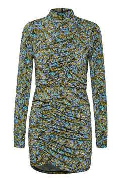 MiliaGZ Dress - Green/Blue Brush