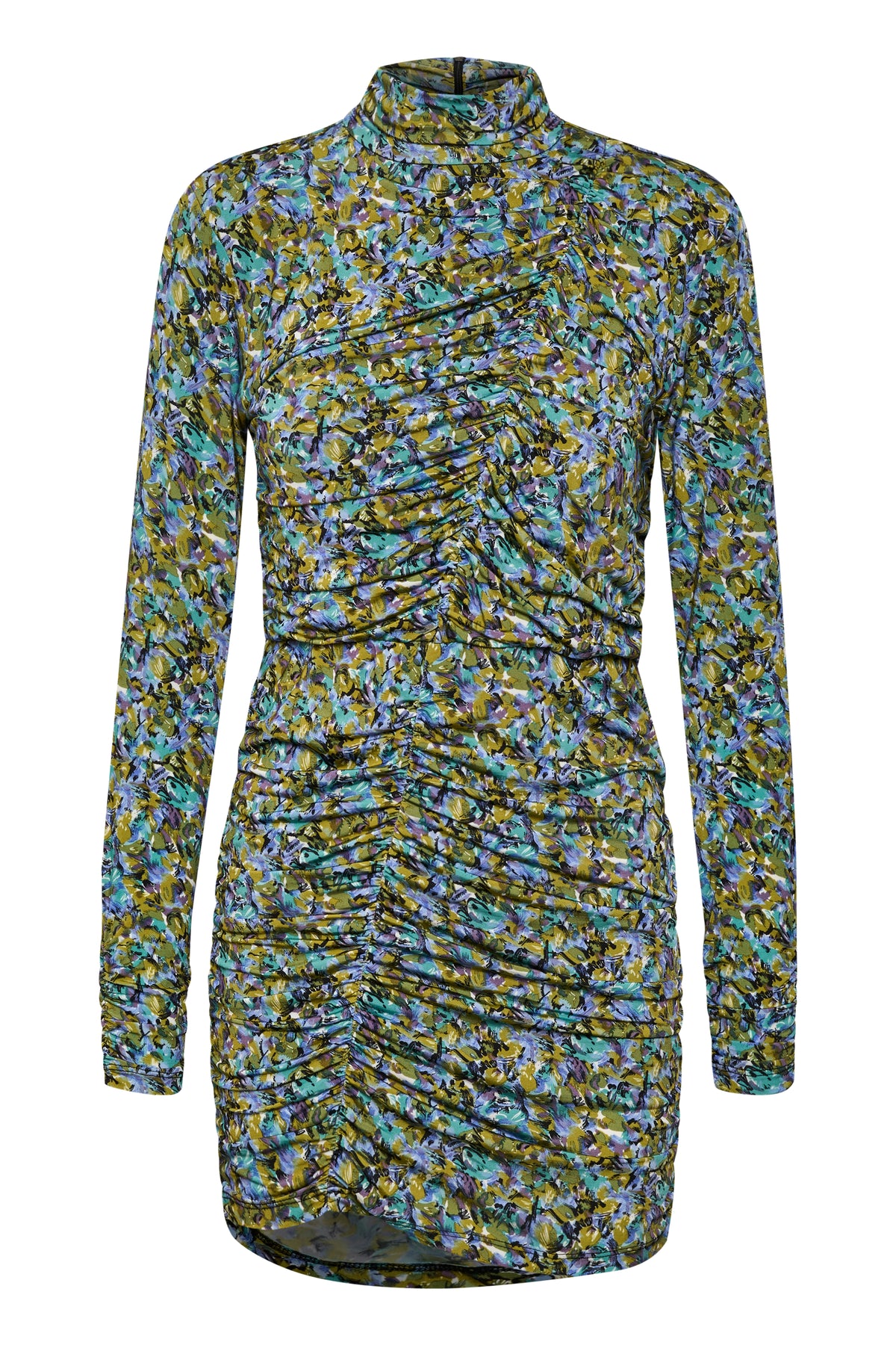 MiliaGZ Dress - Green/Blue Brush