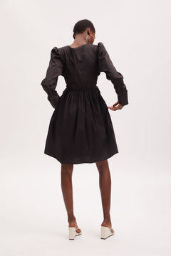 TolinaGZ Ls Dress - Black
