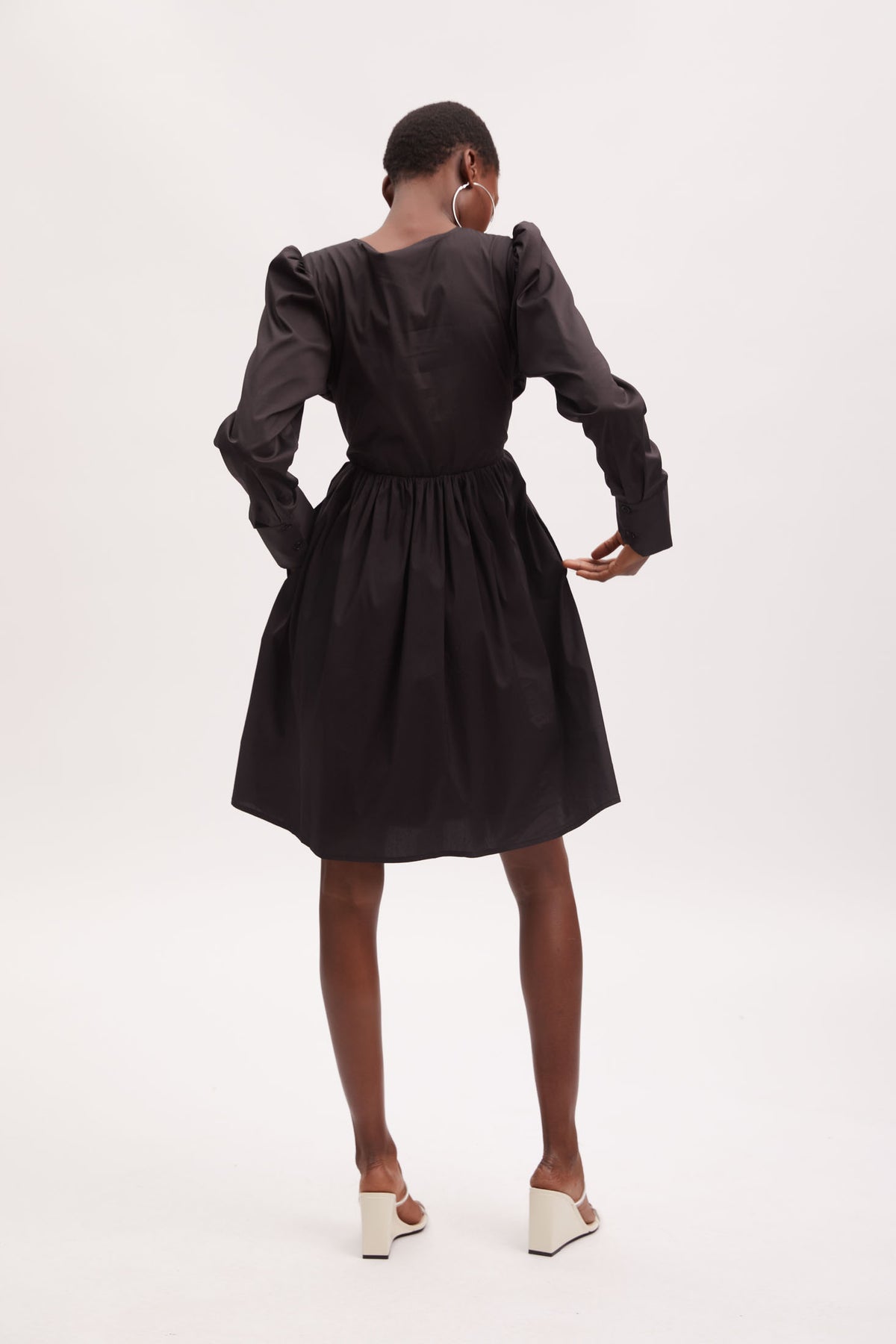 TolinaGZ Ls Dress - Black