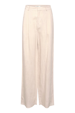 PaulaGZ Linen Mw Wide Pants - Ancient Scroll