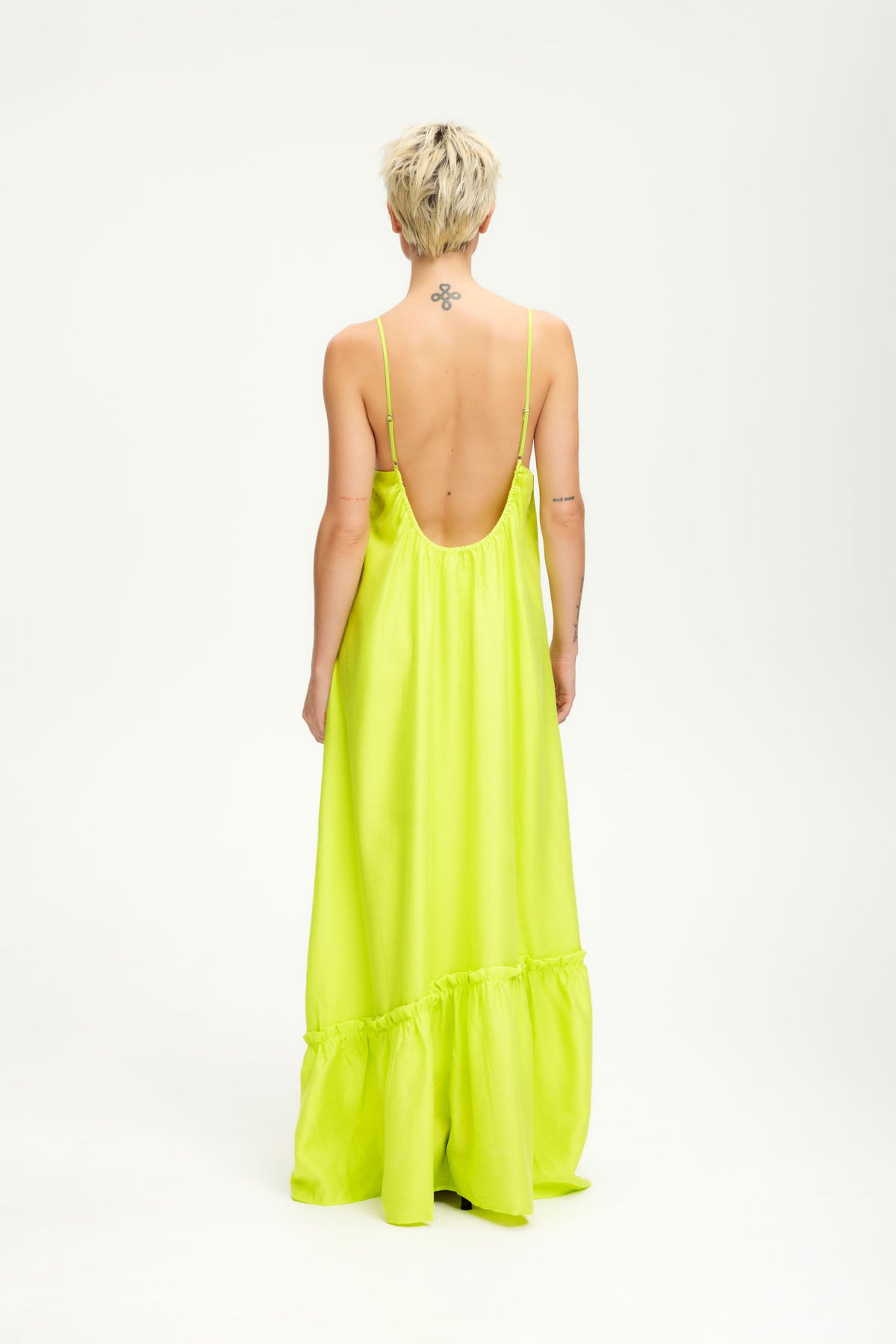 TheaGZ Long Strap Dress - Evening Primrose
