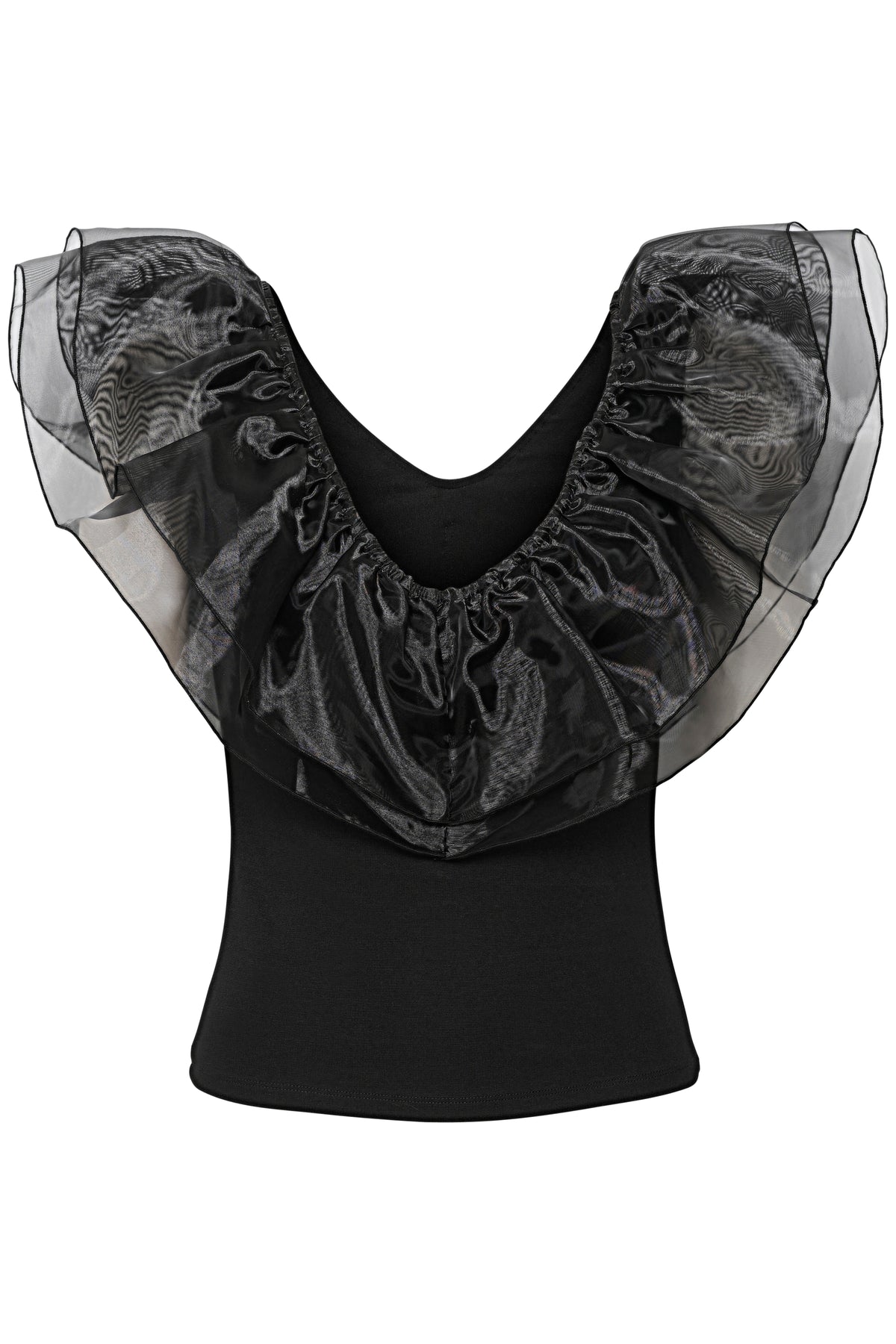 MistGZ Sl Frill Top - Black