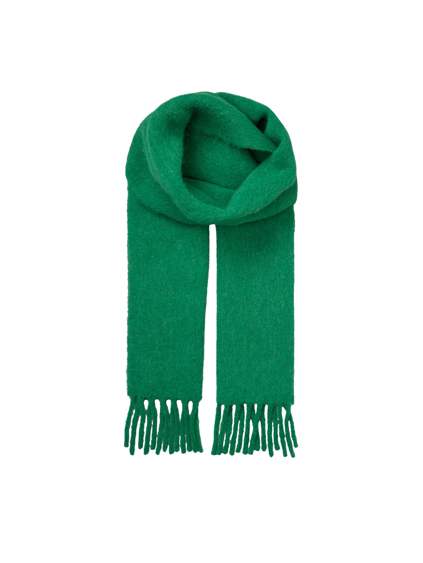 Solid Yuta Scarf - Amazon Green
