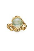 Goddess Ring Prehnit - Gold