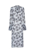 Chiffon Bow Midi Dress