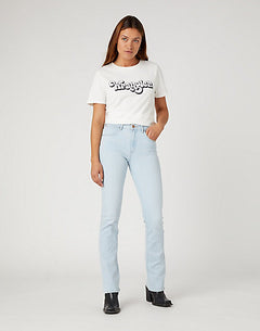Regular Tee Worn - White