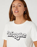 Regular Tee Worn - White