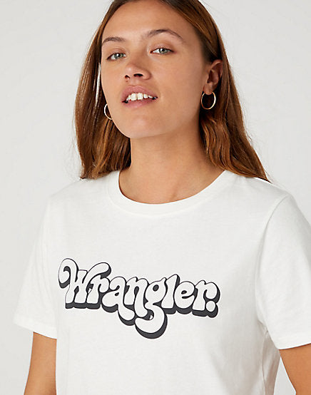 Regular Tee Worn - White