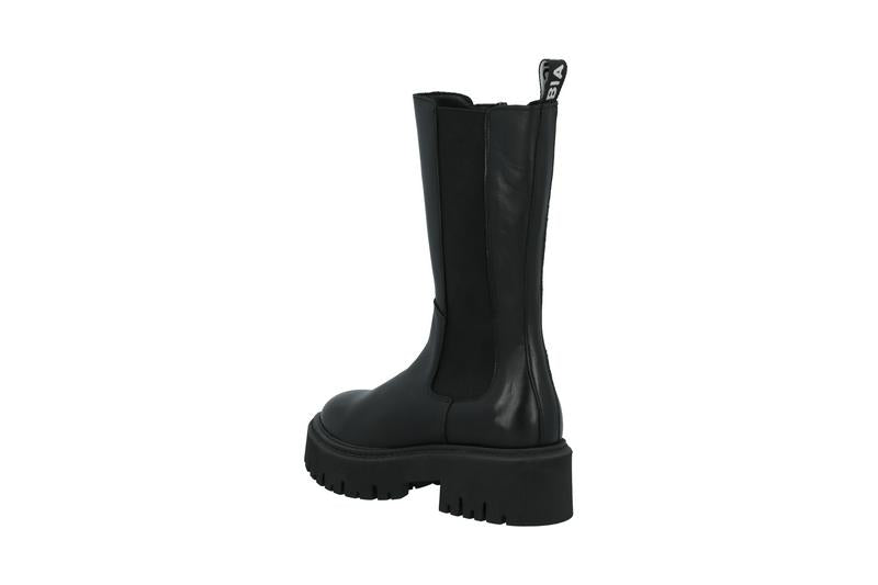 Biagarbi High Chelsea Boot Crust - Black