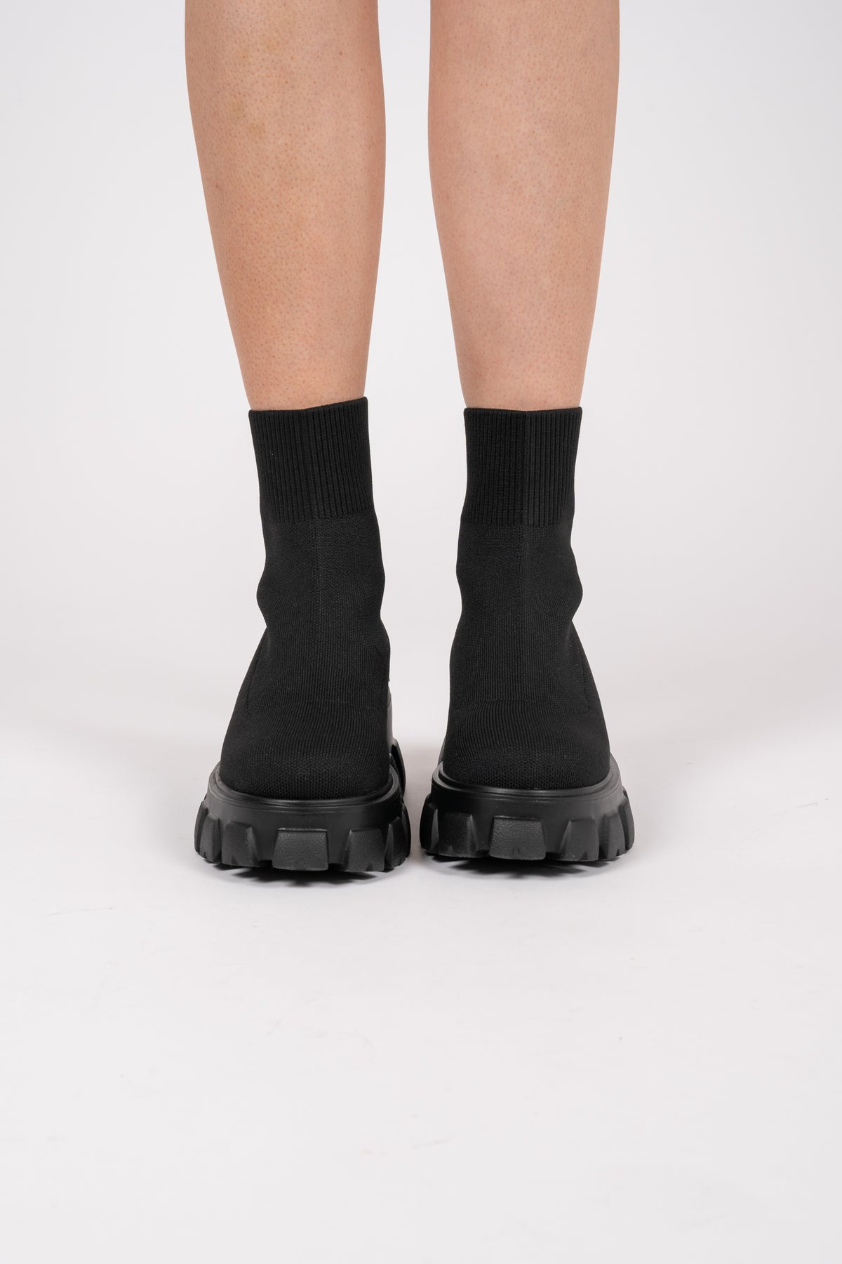 Biaprima Sock Boot Knit - Black