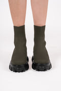 Biaprima Sock Boot Knit - Olive