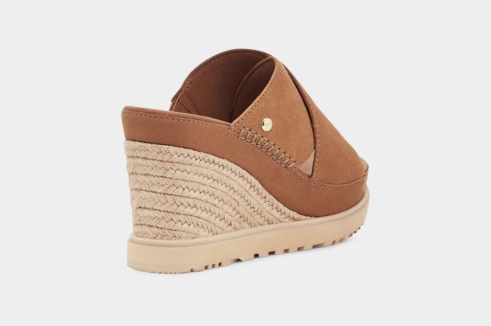 W Abbot Slide - Chestnut
