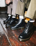 1460 Smooth Leather Lace Up Boots - Black Vintage