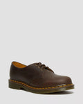 1461 Crazy Horse Leather Oxford Shoes - Dark Brown