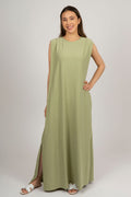 Ulas Maxi Dress - Light Green