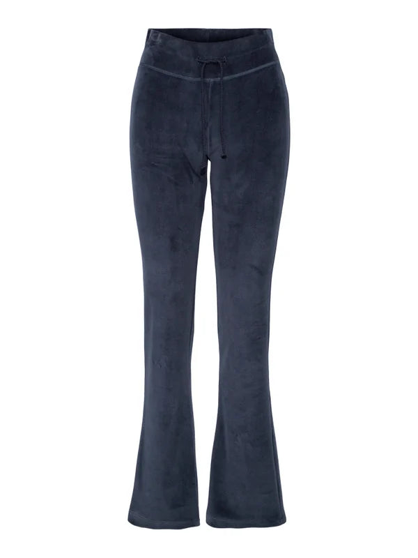 Mynde Velour Pants - Navy