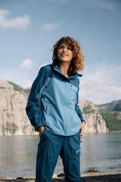 Flåm 2.0 2L Skalljakke - Blå