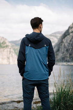 Flåm 2.0 Light Anorakk - Marineblå - Men