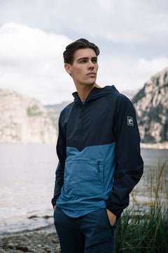 Flåm 2.0 Light Anorakk - Marineblå - Men