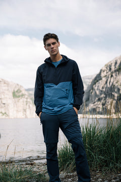 Flåm 2.0 Light Anorakk - Marineblå - Men