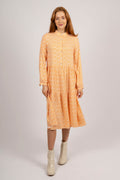 Lipe Summer Dress - Orange Flower