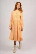 Lipe Summer Dress - Orange Flower
