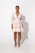 Inez Dress - French Ditsy Pink