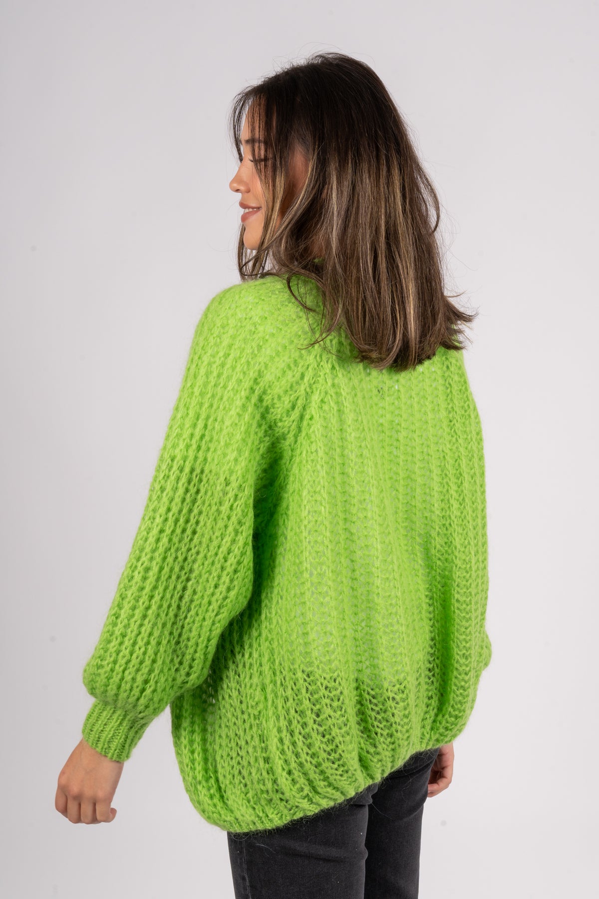 Joseph Cardigan Solid - Green