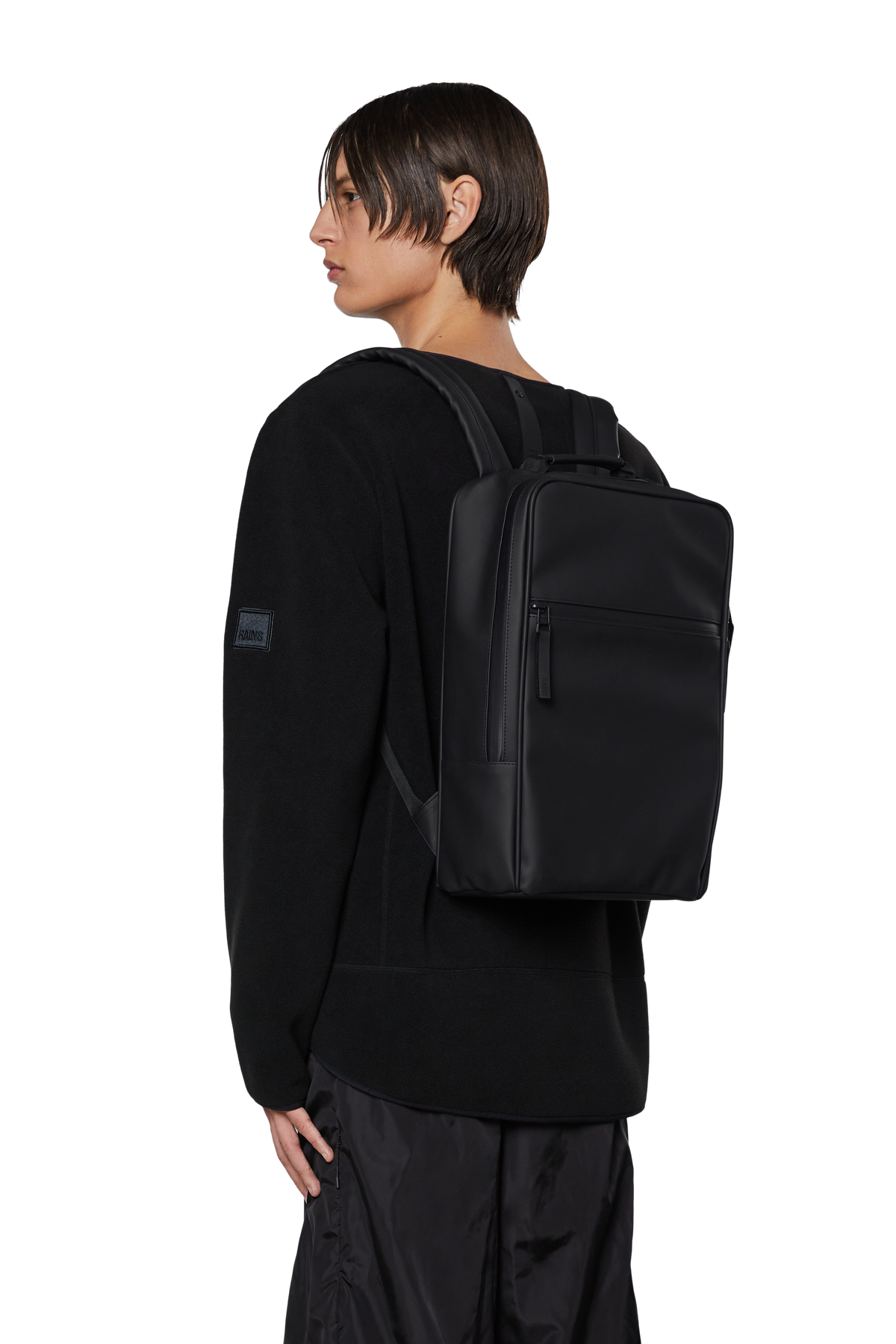 Book Backpack - Svart