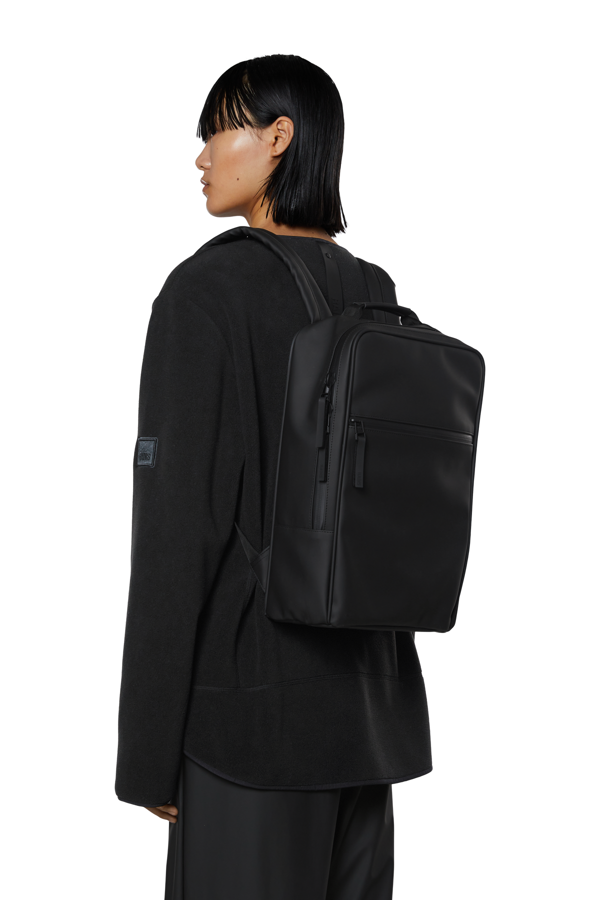 Book Backpack - Svart